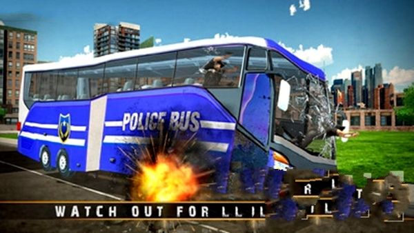 警车驾驶游戏3D游戏中文版图片2