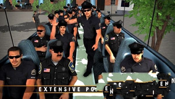 警车驾驶游戏3D安卓版金币官方版图片2