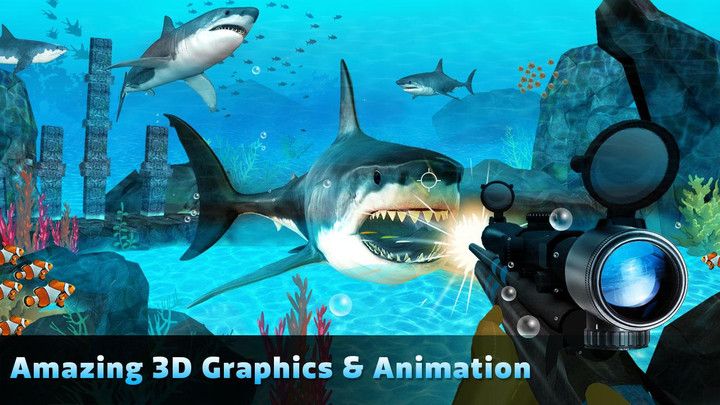 饥饿鲨捕猎手机游戏官方版图片2