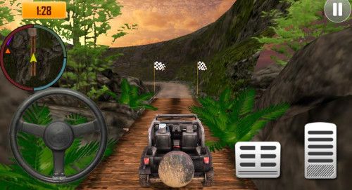 吉普车冒险安卓版金币apk官方版(Jeep Offroad Adventure Game)图片2