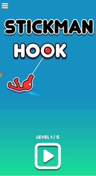 粘住火柴人游戏最新安卓版（Stickman Hook）图片2