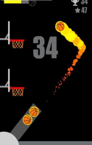 Basket Wall游戏最新安卓版（蹬墙篮球）图片2