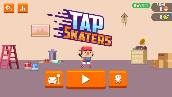 踢踏溜冰运动员游戏最新安卓版（Tap Skaters）图片1