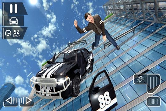 高空特技赛道手机游戏官网下载安卓版（Smash Car Hit）图片1