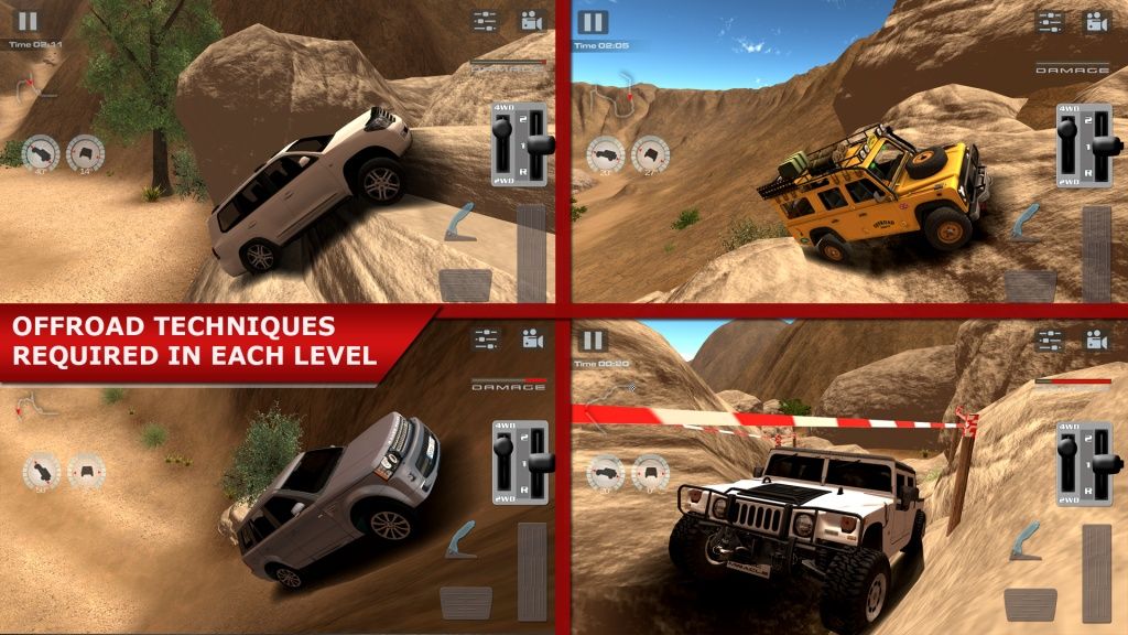 沙漠山地模拟驾驶中文版游戏官方网站下载最新版（Offroad Drive Desert）图片3