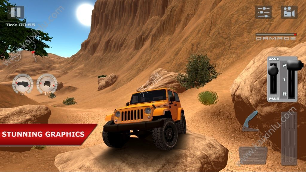 沙漠山地模拟驾驶安卓版金币最新官方版图片3