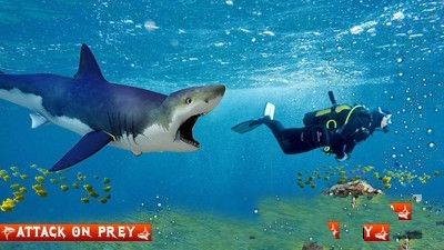 巨齿鲨袭击手机游戏下载中文版图片2