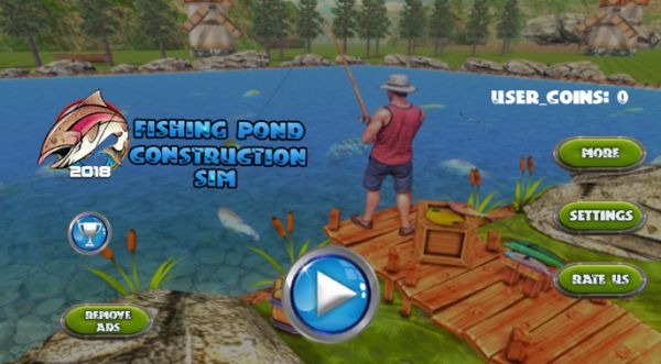 钓鱼池建设模拟安卓版金币时间下载官方版(Fishing Pond Construction Sim)图片3