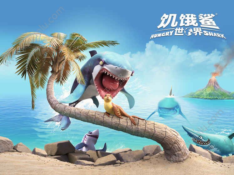 饥饿鲨世界3.0.2安卓版生命回血存档官方版（Hungry Shark）图片2