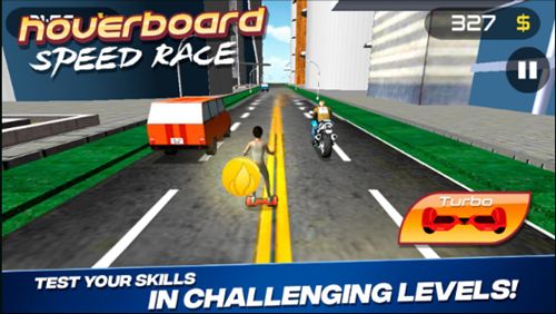 滑板速度竞赛手机游戏中文版（Hoverboard Speed Race）图片2